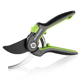 Workpro 820909775867 Bypass Pruning Shears 8 Stainless Steel Gardening Hand Pruner Profe