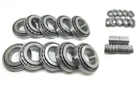 L44643 Wps L44610 Set Of 10 Trailer Hub Wheel Bearing A14 Tm For 2000#