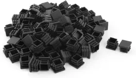 Wvapzwr 788464920590 Square Plastic Plug 3/4 Inch Pocadom 50pcs Tubing Cap Deep Black