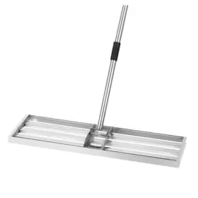 Ksmcpd03 Xdmurym Lawn Leveling Rake Stainless Steel Leveler With 76 Inch Long Handle 17 10