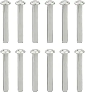 Xfjymxdm 630504931540 12 Pcs Rivets For Spade Handle 304 Stainless Steel Shovel