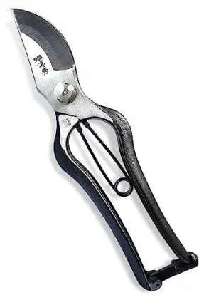Yamasan Kyoto Uji 589859988661 Japanese Kiyohide Pruning Shears - Professional Garden Bypass Pruners