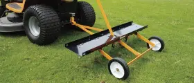 Motd0001-n Yard Works Tow Behind Lawn Tine Dethatcher Detangler Soil Grass Dirt Spreader Tractor Atv #2
