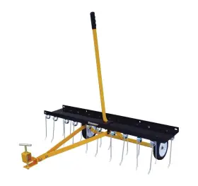 Motd0001-n Yard Works Tow Behind Lawn Tine Dethatcher Detangler Soil Grass Dirt Spreader Tractor Atv