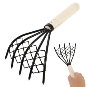 Be6j183811rty5m9nu Yardwe 2 Pcs Beach Shelling Rake Net Hunting Tool Clam Digger