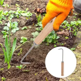 1831019j6y7wlr Yarnow Single- Claw Hook Manual Weeder Cultivator Garden Weeding Tool