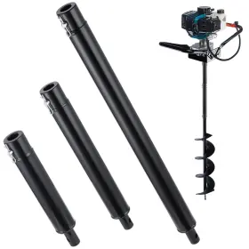P2341j8jhybogih104f Yeesport 3 Pcs Auger Extension Drill Bits 3/4 Inch Shaft Earth Bit Extensi