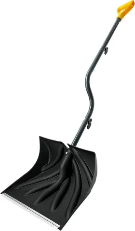 Yeitsnow 114129855455 Snow Shovel For Driveway 17-inch Wide Ergonomic Heavy Duty Removal