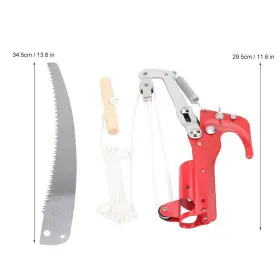 Yencoly 739879507319 Long Tree Pruner Pole Saw 2 Wheels Sharp Garden Pruning Shear Trimmer Cl #3