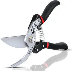 B001 Yeveette Pruning Shears Professional Garden Shear Sk5 Steel Hedge Clippers