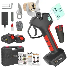 Yirealqj40-2 Yireal Electric Pruning Shears Cordless Rechargeable