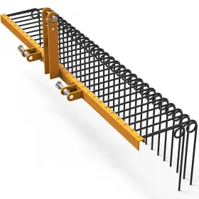 Mayim1dg8g Yitamotor 72 Inch Tow Behind Landscape Rake 3 Point Quick Hitch Lawn Dethatcher