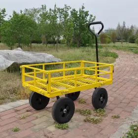 Yjtonwin 966234709136 Tools Cart Garden Trucks Foldable Utility Wagon With Blue #2