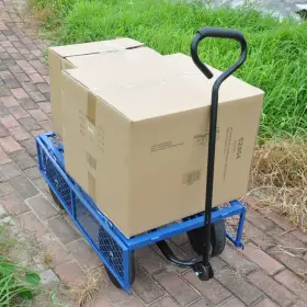 Yjtonwin 966234709136 Tools Cart Garden Trucks Foldable Utility Wagon With Blue