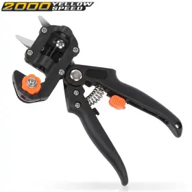 Y-04crp0005ab Ylwspeed2000 Garden Tree Grafting Knife Pruning Pruner Shears Snip Scissors Cutting Tool Kit #3