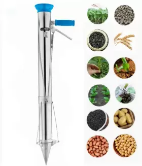 Pd-20453 Ymachray Long Handled Bulb Planter Tools And Vegetable Seedling Tool Manual