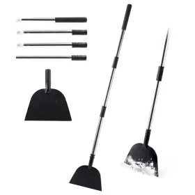 Cbcice01 Yocada Heavy Duty Snow Shovel And Ice Scraper Tool - 66.3 Inch Long Handle For Driveways
