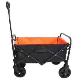 Yopto 045791393931 Collapsible Folding Wagon Garden Shopping Beach Cart Heavy Duty Utility Buggy