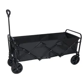 Yssoa 840166284452 Heavy Duty Folding Portable Hand Cart With Removable Canopy 8ftft Wheels Adju