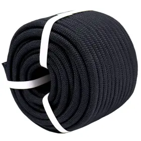 Yuzenet 734172909242 Braided Polyester Arborist Rope 3/8 Inch X 100 Feet High Strength Bull