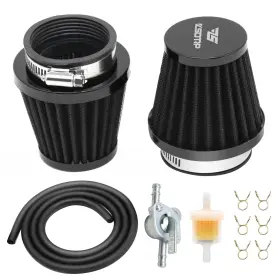 Ywluwei 2 Scl-2013120171-set 2pcs 50mm Motorcycle Air Filter With Fuel Valve Switch And Hose Replacem