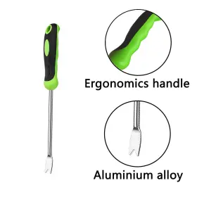 Yxccse 735209337502 Hand Weeder Tool Stainless Steel Garden Weeding Weedi #2