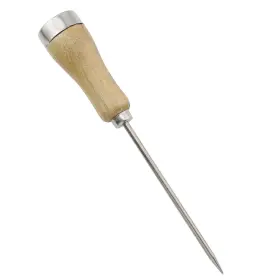 Ipbctswh-215-1 Yyangz Stainless Steel Ice Pick Bartender Carving Tool With Safety Wooden Handle Fo