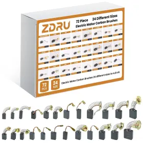 Motor-carbrushes-24s-72p Zdru 72pcs 24 Different Sizes Electric Motor Carbon Brushes Set Repair Various To