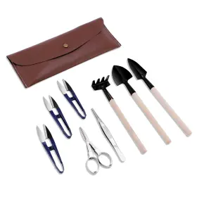 Zelarman 786467793906 Essential 8-piece Bonsai Tool Set For Precision Care Inch Lightweight And Portable