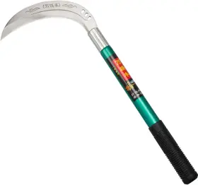 Zelin 744759261236 Steel Grass Sickle Clearing Brush With Carbon Blade