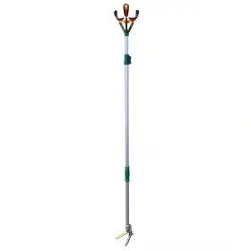 Zenport 313035723784 10 Ft. Extension Long Reach Telescopic Fruit Harvester And Picker