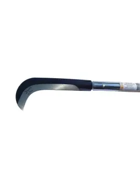 K318 Zenport Harvest Sickle Carbon Steel Wood Edge Hooked 30.5 Silver #2