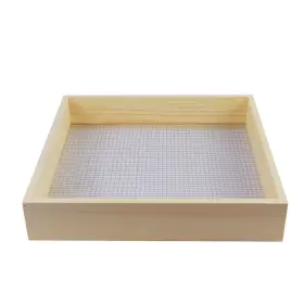 Zfyoung 099377975266 Soil Sifter For Garden Wooden Gardening Multi-purpose Scr