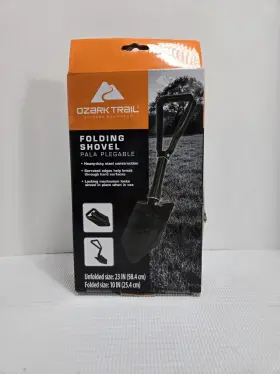4803 Zhejiang Great Star Industrail Co. Ltd. Ozark Trail Heavy Duty Steel Folding Shovel Black Model