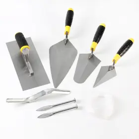 Nt5014 Zjnoted 8-piece Masonry Hand Tool Set Includes Finishing Trowel Gauging Po Inch
