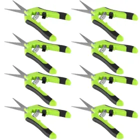 Zoenhou 787823071362 8 Pack 6.5 Inch Pruning Gardening Shears Anti Slip Manual Trimming P