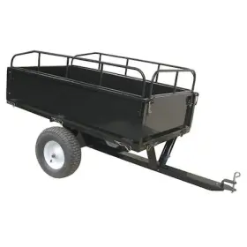 Zoro Select 190735847114 46v233 Dump Cart 17 Cu.ft. 1000 Lb. Pneumatic