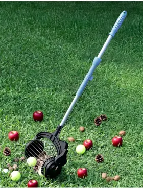 Zozen 726084761346 Nut Gatherer Walnut Picker Upper Roller Pecan - Side Openin