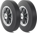 Ar-pro (2-PACK 10'' X 2'' Flat Free Solid Rubber Tire And Wheel, 3/4" & 5/8". Fixed Price $55.95.