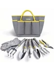 Jardineer Garden Tools Set 8PCS Heavy Duty Kit With Outdoor Hand .... Fixed Price $29.99.