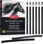 Willow Charcoal Sticks Soft Black Vine Artists Beginners. Fixed Price $11.44.