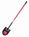 Round-point Shovel, Fiberglass Cushion-grip Handle. Fixed Price $64.30.