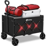 Sekey Wagon With Wheels 220LBS Capacityheavy Duty Carts Foldable. Fixed Price $54.00.