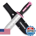Workpro Hori Garden Knife, 7" Stainless Steel Blade With Cutting Edge,. Fixed Price $32.29.