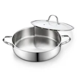 Cooks Standard 5.5-QUART Multi-ply Clad Stainless Steel Deep Saut Pan, 12-IN.... Fixed Price $121.27.
