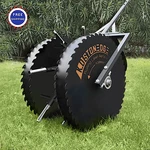 Lawn Coring Aerator Rolling Yard Grass Pulling Plugs Tool Stonedge Patented. Fixed Price $394.58.