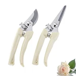 Leize Flower Scissors Set, 2 Pack Premium Stainless Steel Floral Shears For. Fixed Price $17.09.