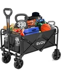 Gvdv Collapsible Folding Wagon Cart Utility Camping Beach Shopping Black. Fixed Price $329.98.