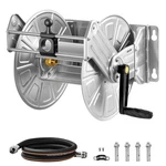 Vevor Stainless Steel Garden 150 Ft 5/8-INCH, Silver Material. Fixed Price $226.39.