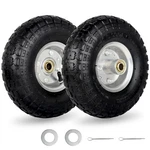 Gicool 4.10/3.50-4 Pneumatic Tire Wheel For Hand Truck Dolly Garden Cart. Fixed Price $51.71.